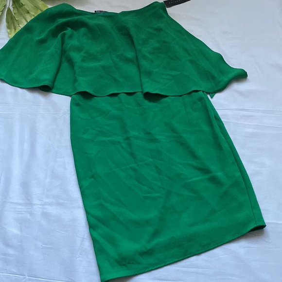 NWT occasion by dex ruffled asymmetrical sheath dress - Picture 4 of 8